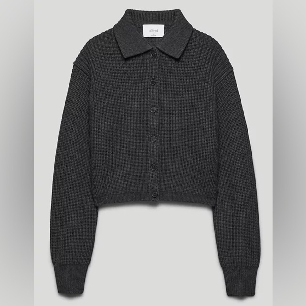 Wilfred Black Knit Sweater